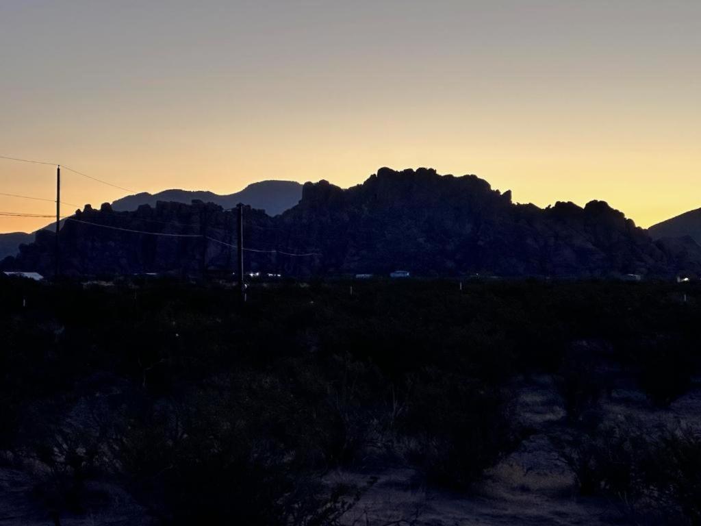 ホテル Hueco Sandbox-National Park-Outdoor Tub-Desert-Climbing エル・パソ エクステリア 写真