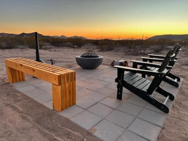 ホテル Hueco Sandbox-National Park-Outdoor Tub-Desert-Climbing エル・パソ エクステリア 写真